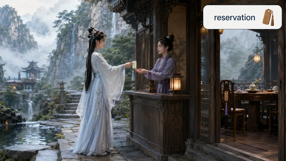 reservation 古风语义配图