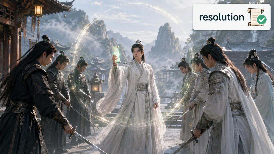 resolution 古风语义配图