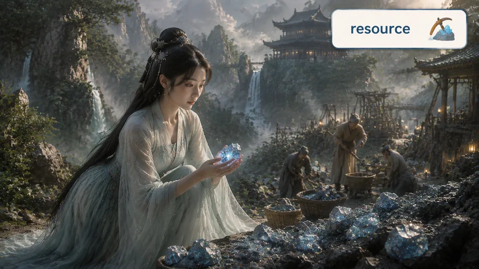 resource 古风语义配图