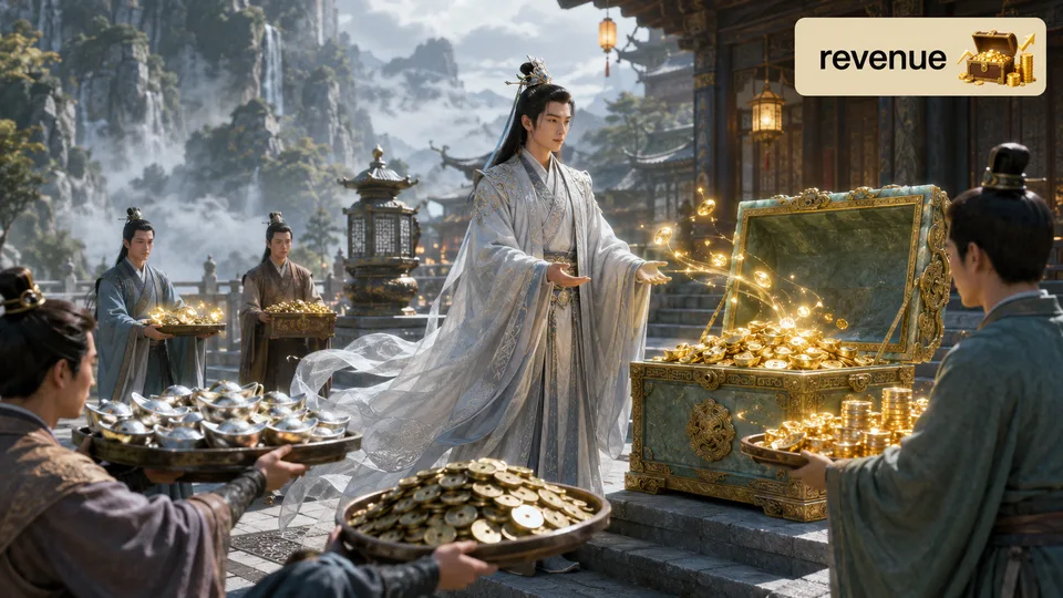 revenue 古风语义配图
