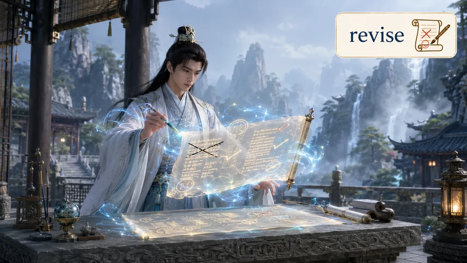 revise 古风语义配图