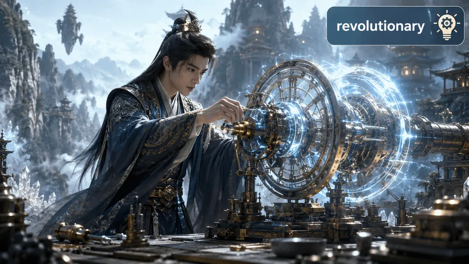 revolutionary 古风语义配图