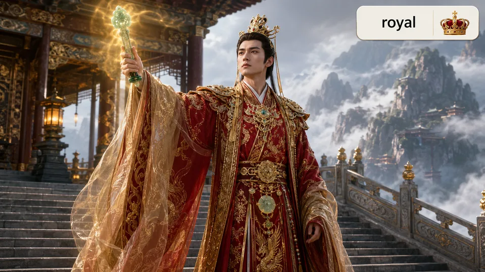royal 古风语义配图