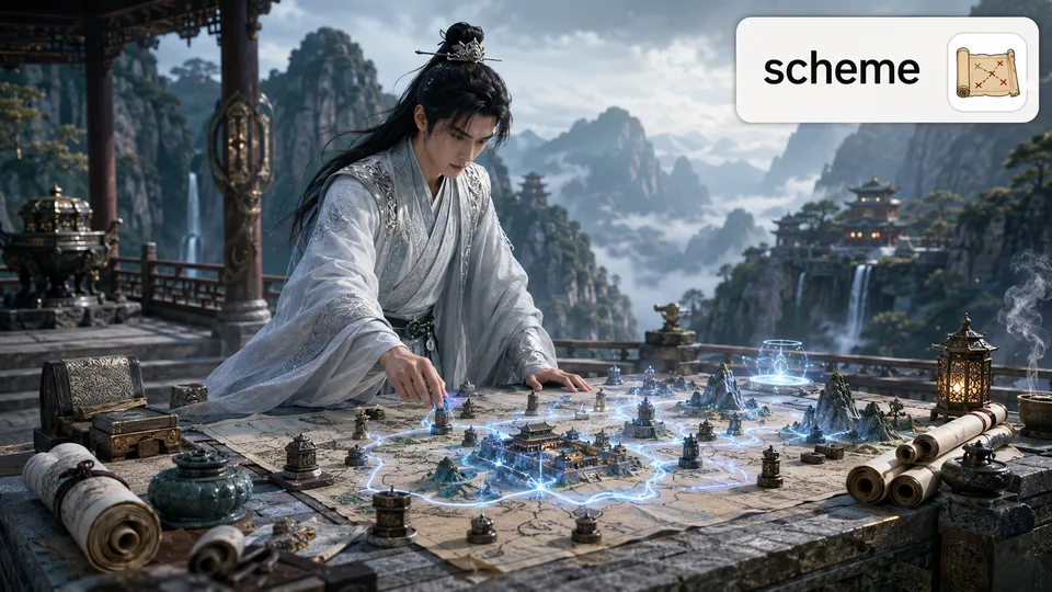 scheme 古风语义配图