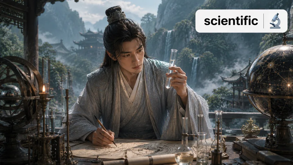 scientific 古风语义配图