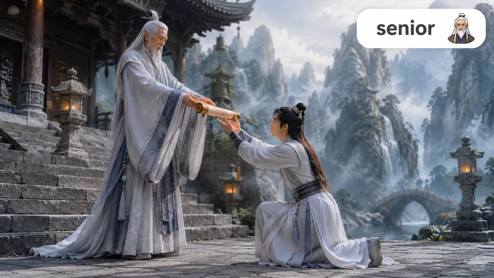 senior 古风语义配图