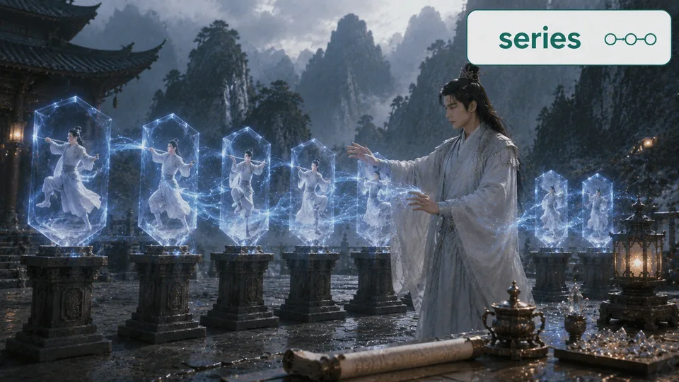 series 古风语义配图