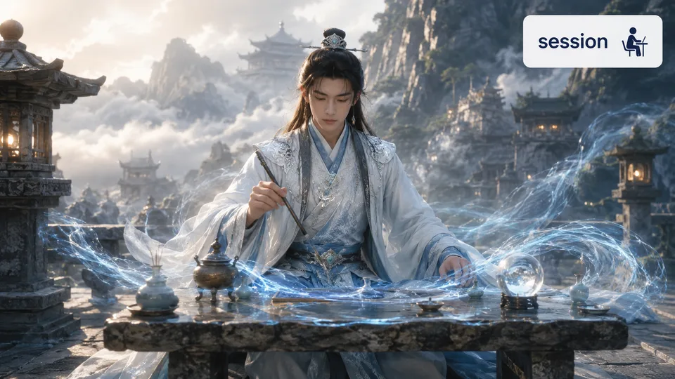 session 古风语义配图