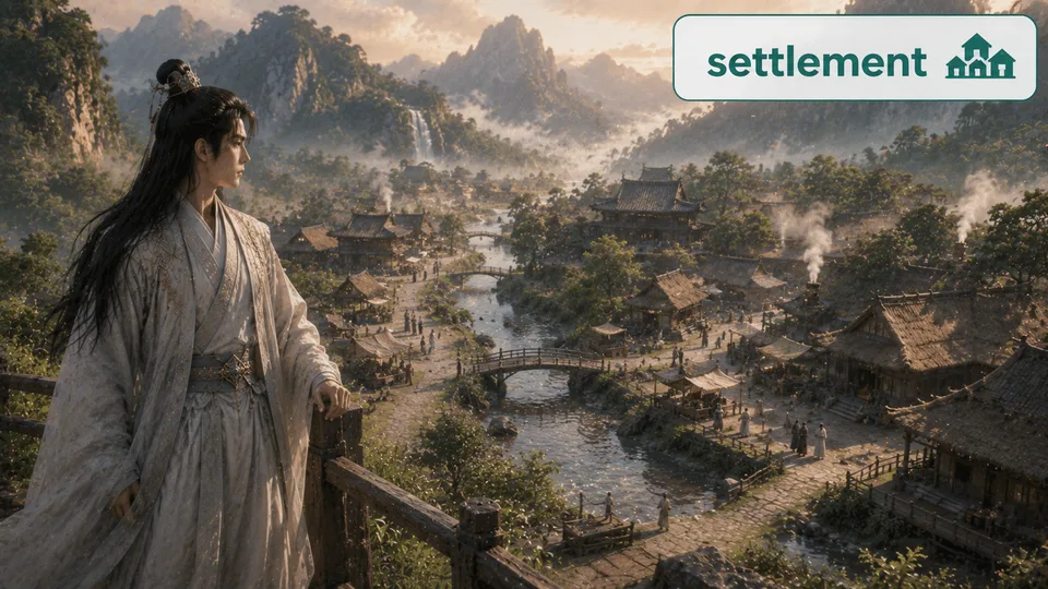 settlement 古风语义配图
