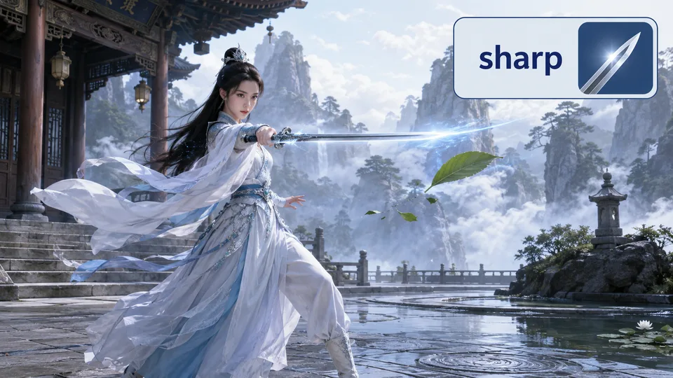 sharp 古风语义配图