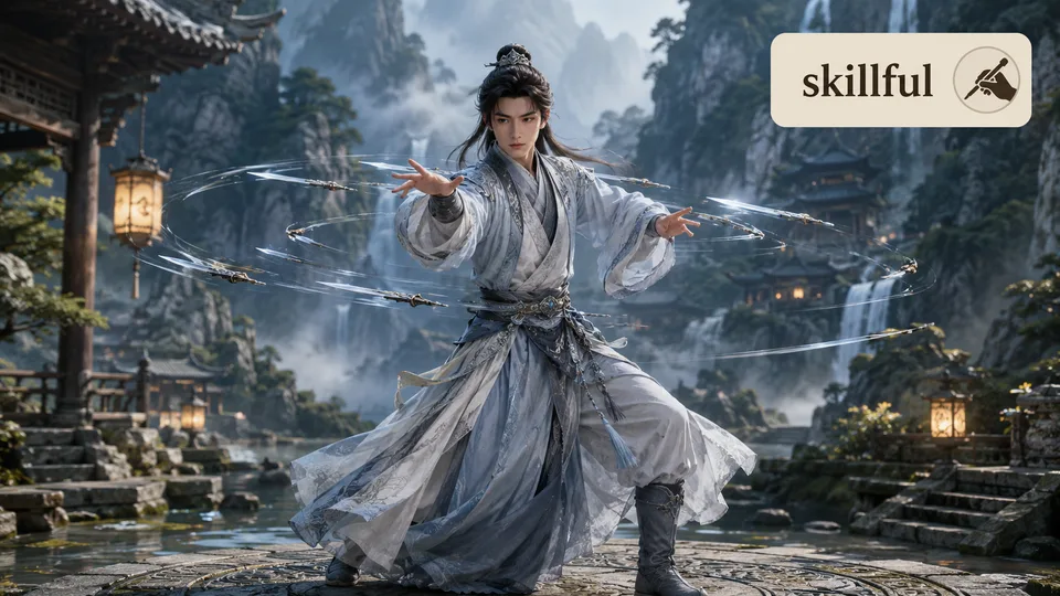 skillful 古风语义配图