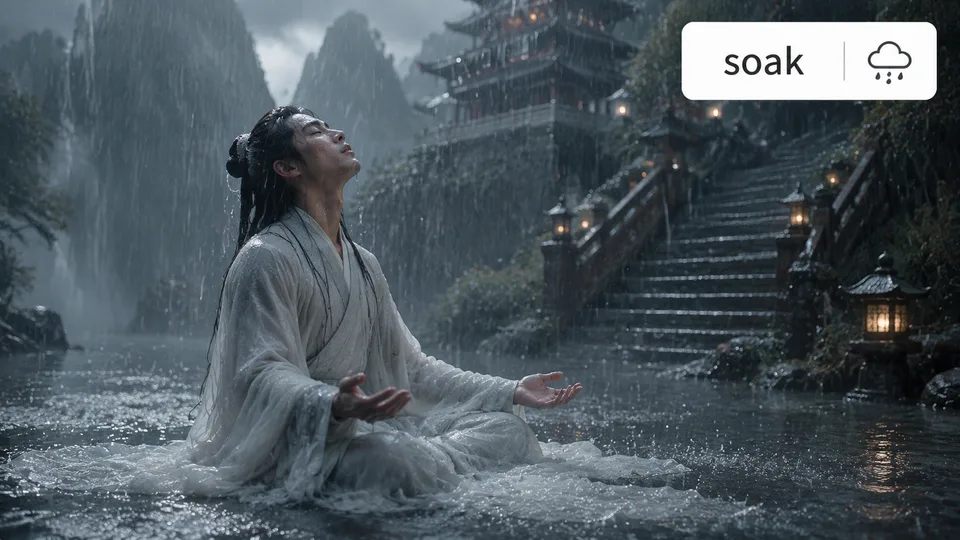 soak 古风语义配图
