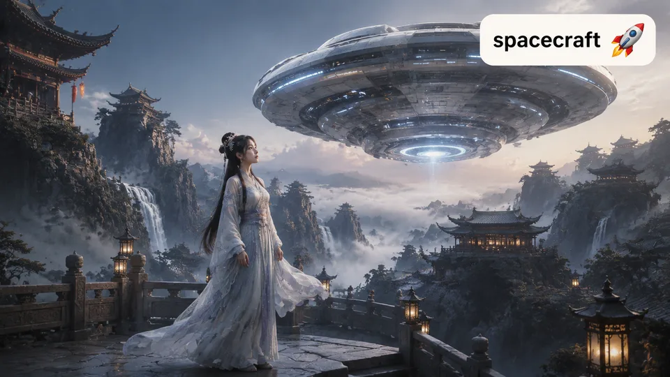spacecraft 古风语义配图