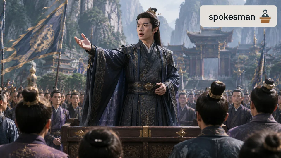 spokesman 古风语义配图