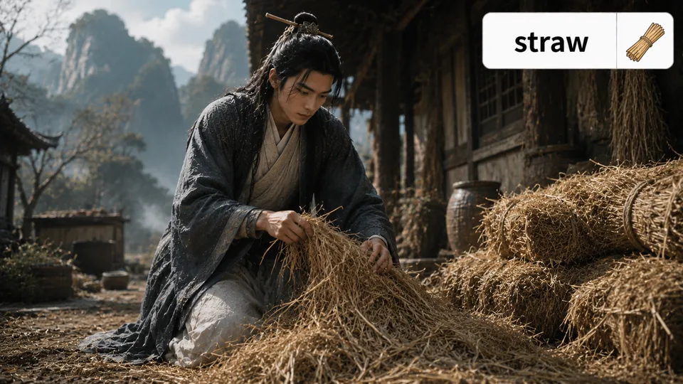 straw 古风语义配图