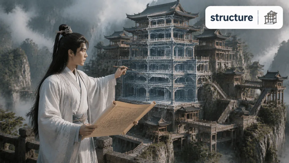 structure 古风语义配图