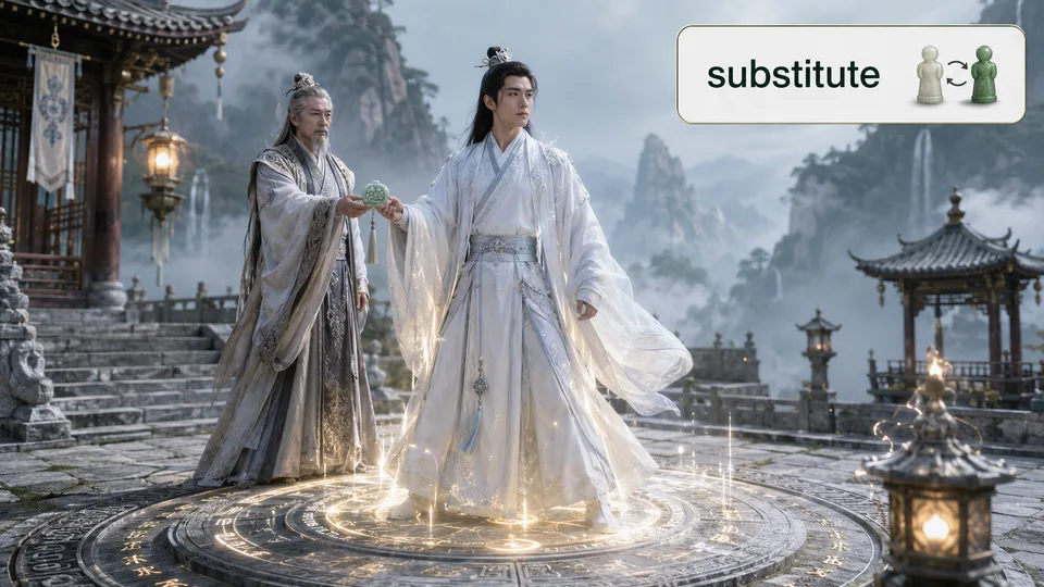 substitute 古风语义配图