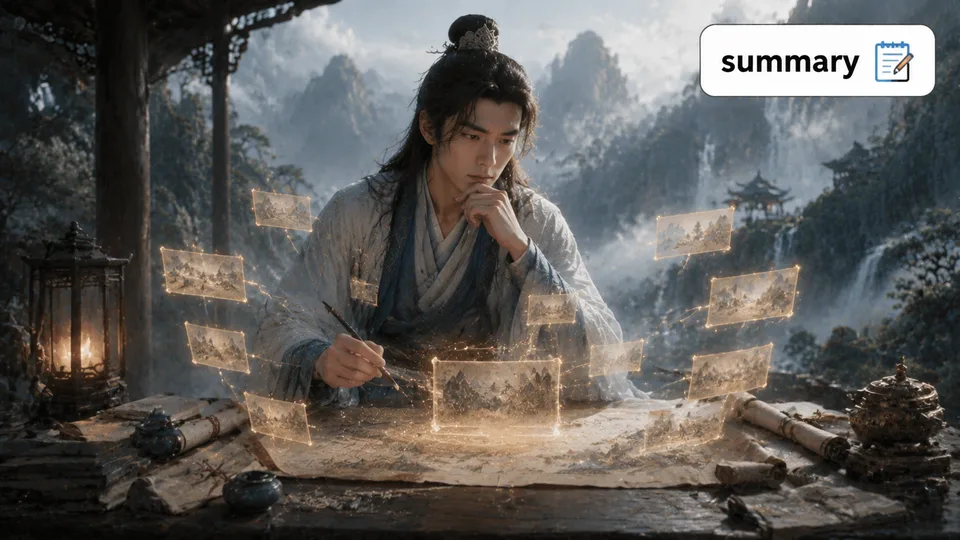 summary 古风语义配图