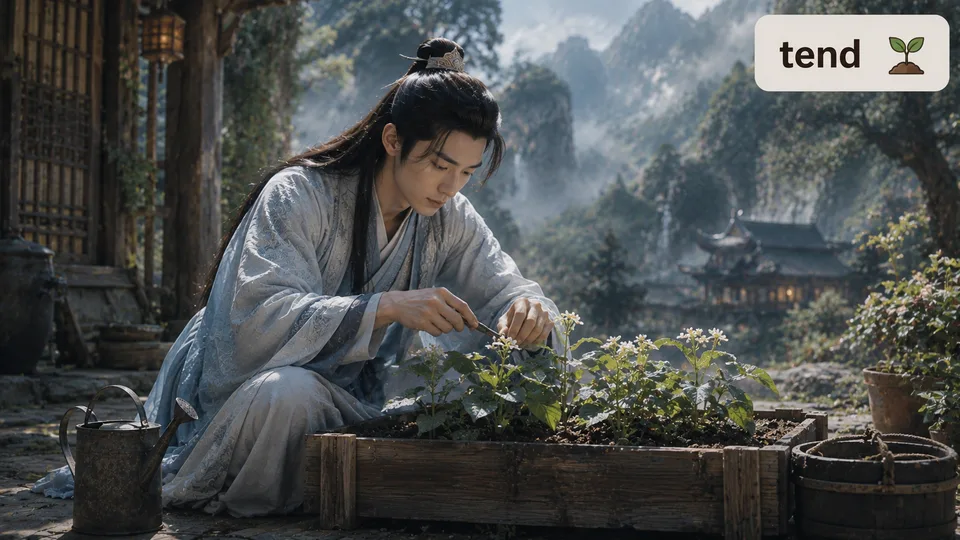 tend 古风语义配图