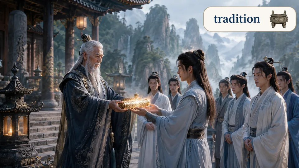 tradition 古风语义配图