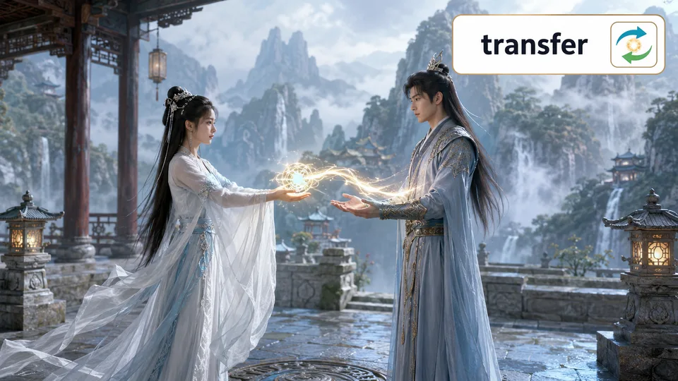 transfer 古风语义配图
