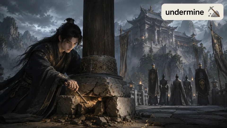 undermine 古风语义配图