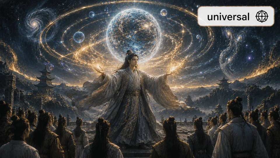 universal 古风语义配图