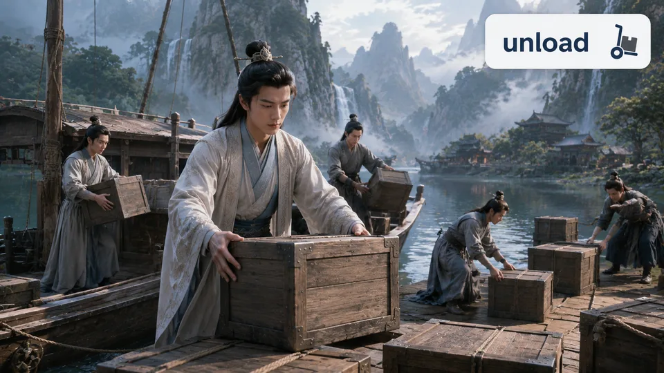 unload 古风语义配图