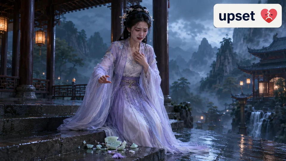 upset 古风语义配图