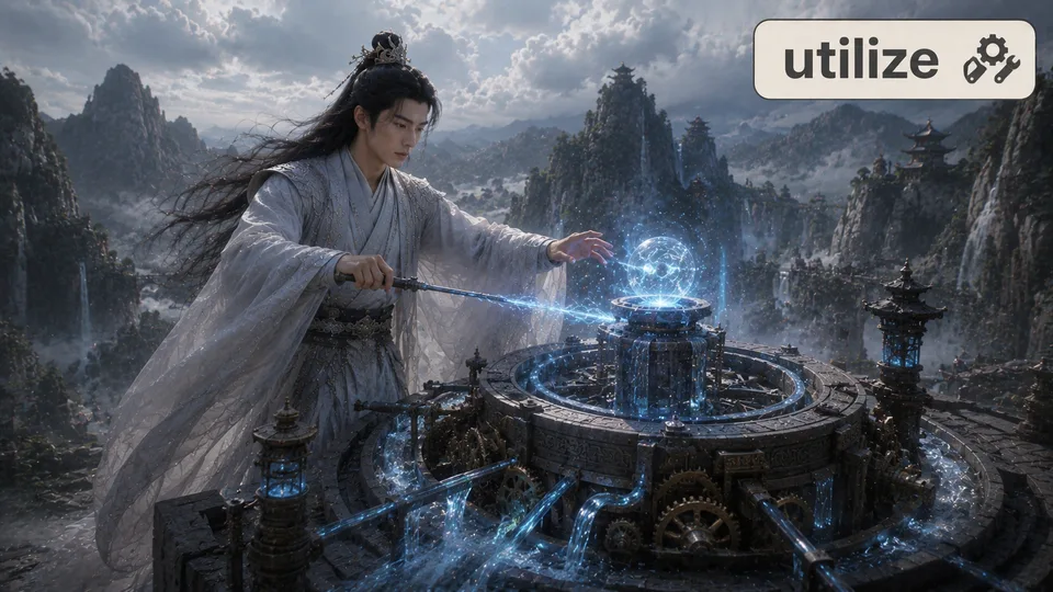 utilize 古风语义配图