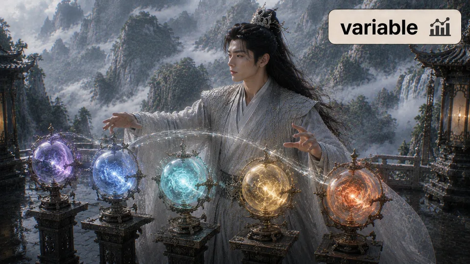 variable 古风语义配图