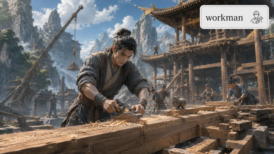 workman 古风语义配图