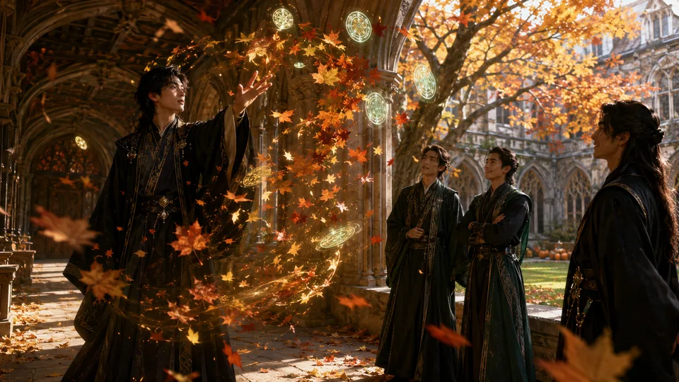 autumn 古风语义配图