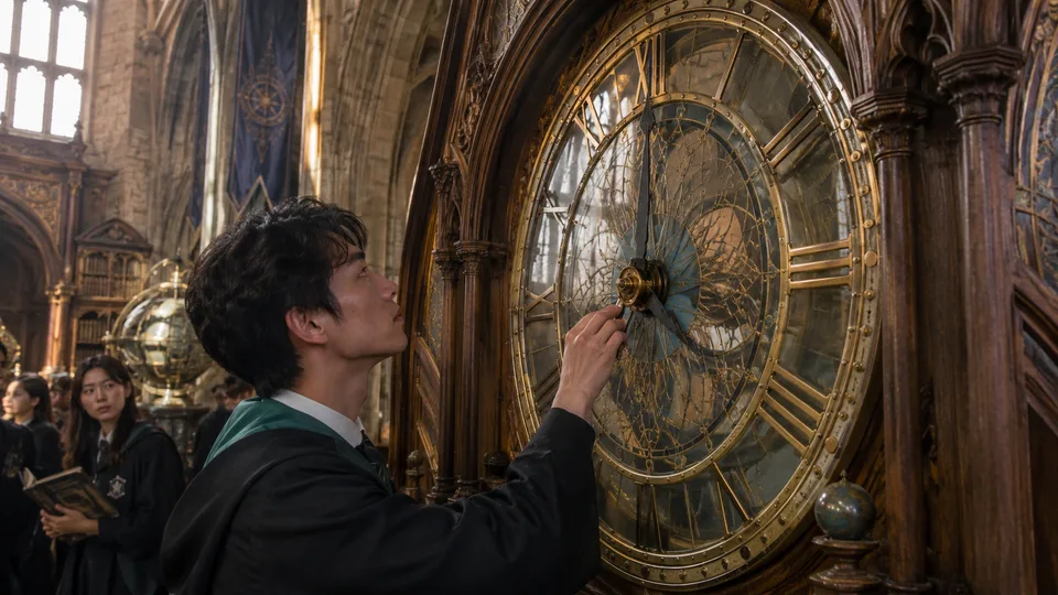 clock 古风语义配图